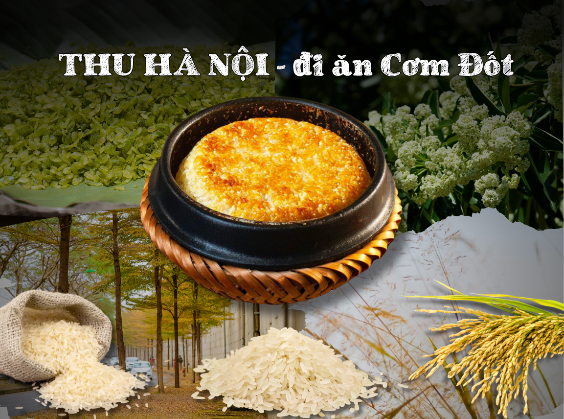 Thu Hà Nội - đi ăn Cơm Đốt Thố Lão Đại